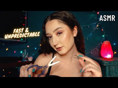 ASMR Fast & Unpredictable Personal Attention