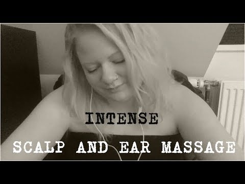 *INTENSE* ASMR Scalp And Ear Massage | Blowing Sounds W. Effect [No Talking]