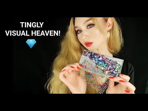 ASMR| TAPPING + SCRATCHING ON PRETTY OBJECTS (visual/tapping/scratching tiggers)