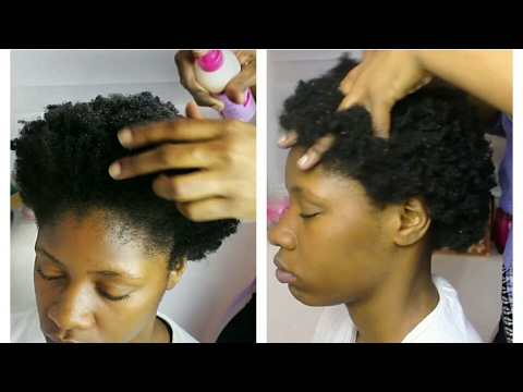 ASMR AFROKinky Hair Play & Scalp Massage (Gum Chewing) Requested #10