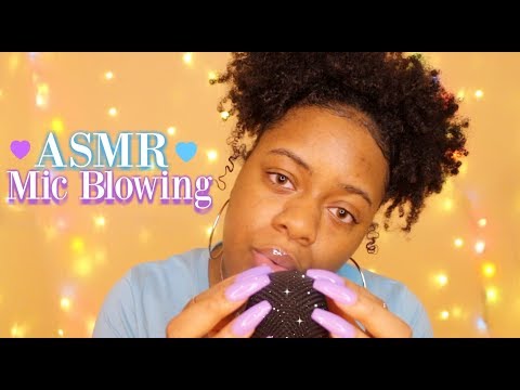 ASMR | Mic Blowing & Hand Movements + Close Whispers ♡ | (Spine Melting Tingles) ~
