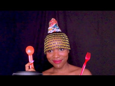 ASMR EATING YOUR NEGATIVE ENERGY! (Invisible Triggers & Unusual Mouth Sounds) 🍽😴