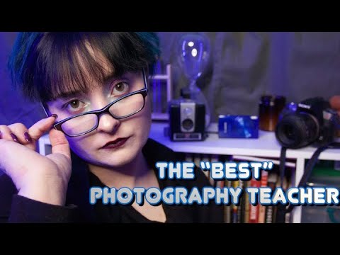 The “Best” Photography Teacher Looks At Your Portfolio 📷 [ASMR Role Play]
