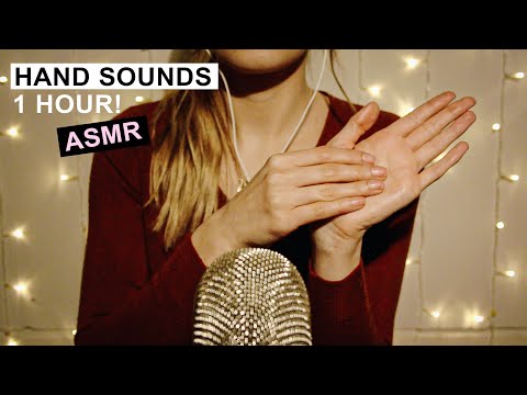 ASMR Tingly hand sounds | 1 HOUR