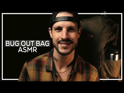 ASMR | What's In My Bug Out Bag? Items For Survival