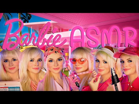 Barbie & Her MANY Careers 🌸 Fastest ASMR (Travel Agent, Doctor, Tailor, Stylist, Trainer, Mechanic)