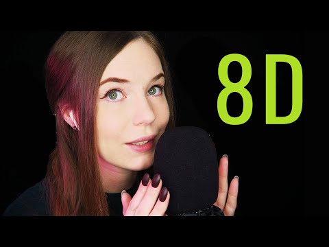 8D ASMR - Pure Whispered Ramble Around Your Head