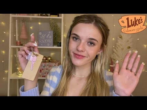 ASMR Checking You Into The Dragonfly Inn ☕ Gilmore Girls Roleplay