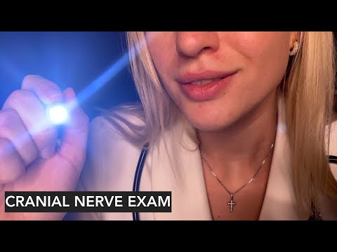 ASMR | Cranial Nerve Exam🧠 - Doctor Roleplay👀👩🏼‍⚕️