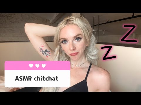 ASMR Soft Whispers ❤️ Chitchat in bed 😴
