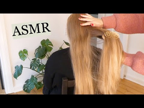 ASMR PURE HAIR BRUSHING SOUNDS FOR DEEP SLEEP & RELAXATION (no talking)