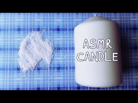 ASMR Candle Fast Scratching & Wax Sounds - ASMR Triggerology (No Talking)