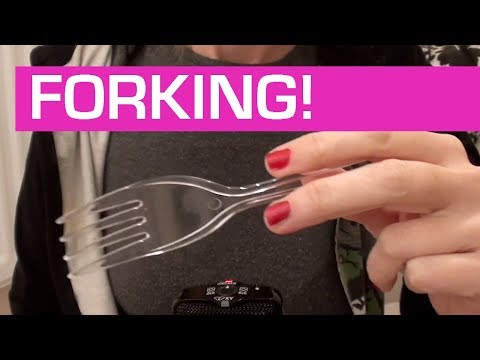 ASMR relaxing forking personal attention