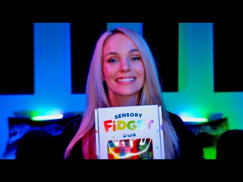 PART ONE: Unboxing ASMR Fidget Toys & Sensory Items | Satisfying ASMR Triggers & Inaudible Whispers