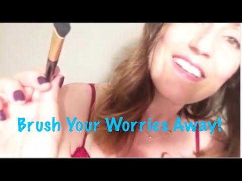 ASMR Face Brushing Video to Brush Your Worries Away