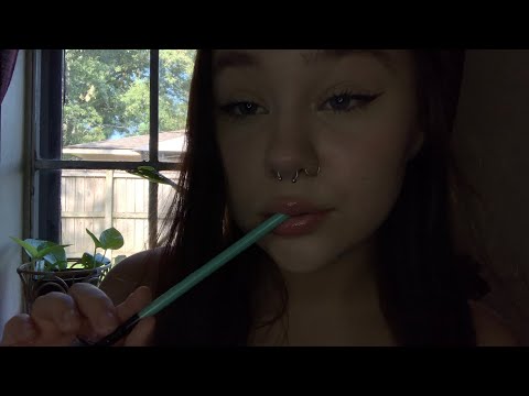 asmr | spoolie nibbling + inaudible whispers