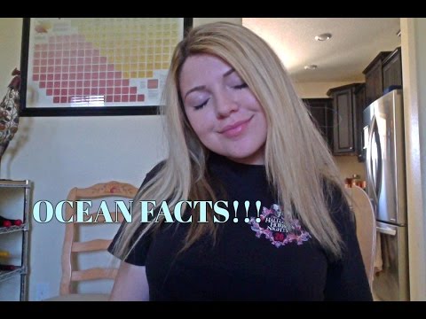 ASMR Ear to ear OCEAN FACTS!