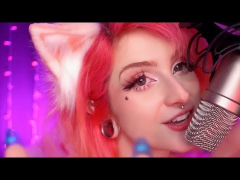 (ASMR) Hypnotic ♡ Deep Ear Mouth Sounds ♡  Extra Tingly Hand Movements