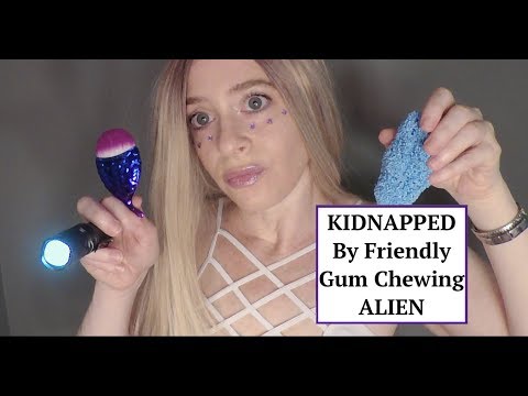 ASMR KIDNAPPED By Gum Chewing ALIEN aka Alien Abduction. Personal Attention