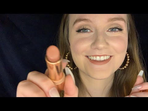 ASMR | Bestie does your makeup for a girls night! (roleplay)