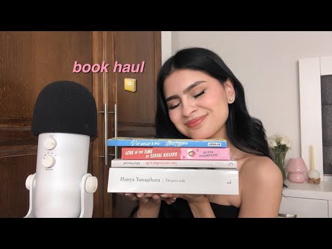 asmr book haul 📔🧸 muchos libros y así (son 4)