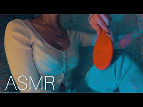 ASMR Super Hairbrush Sounds on Jean & Shirt (No Talking) (low light for sleep)