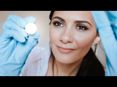 ASMR Medical Check-Up Roleplay | Personal Attention, Glove Sounds, Eye Exams & More
