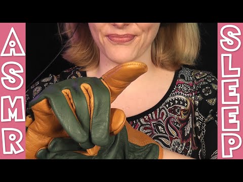 ASMR Leather gloves sounds 🧤😏