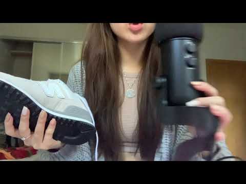 ASMR New Shoes Tapping (New Balances 574 ~:3)