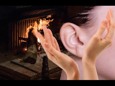 ✧J-ASMR✧耳を手で塞ぐ音(たき火バージョン)/Covering your ears with crackling Fire✧音フェチ✧
