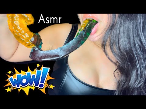 Asmr Eating Giant Gummy Worm No Talking