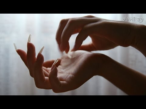💤 ASMR visual trigger : Soft Hand finger Movement for Relaxation 💭💤💫