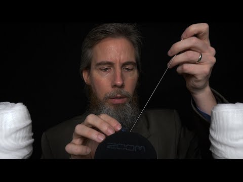 Sewing the Microphone and Other ASMR Tomfoolery for Your Relaxation and Sleep