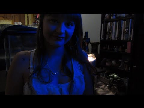 ASMR. UNINTELLIGIBLE Whisper Chants and Slow Hand Movements (Ear to Ear)