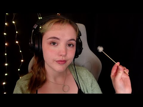 ASMR Ear cleaning 💤 With a hint of ✨insanity✨