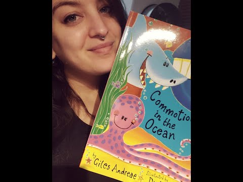 [ASMR Request] Commotion In The Ocean Childrens Book 🐳🐙