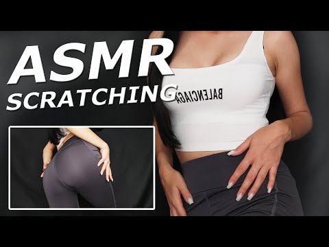 ASMR Bra and Leggings Scratching / No talking / Fabric Sounds