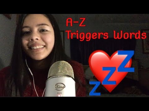 ASMR | A-Z Trigger Words ✨