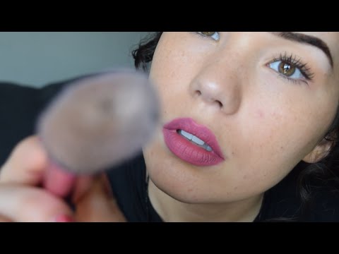 ASMR Makeup Brushes, Whispers, Personal Attention