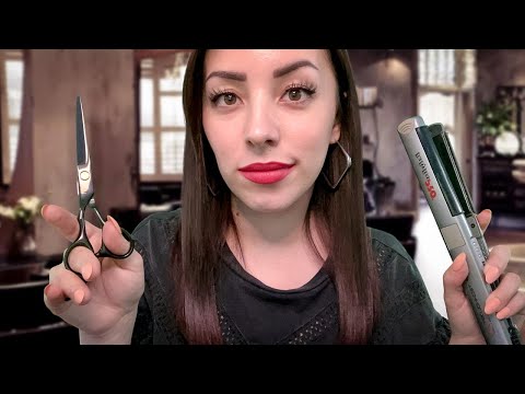 ASMR Giving You a New Haircut! -  Personal Attention Roleplay