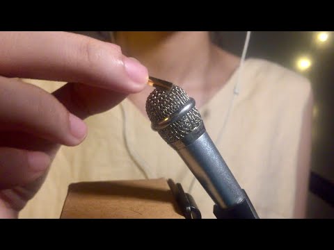 ASMR Scratching Mini Microphone (Tingles,Sleepy,Relaxation)