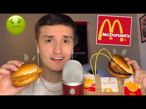 ASMR | Eating The WORST Foods From McDonald’s 🍟🍔 (mukbang)