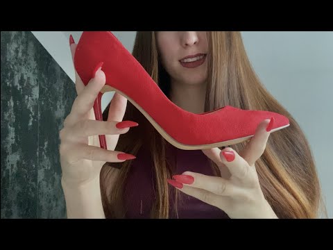 ASMR I HIGH HEEL TAPPING & SCRATCHING | MY NEW HIGH HEEL UNBOXING👀