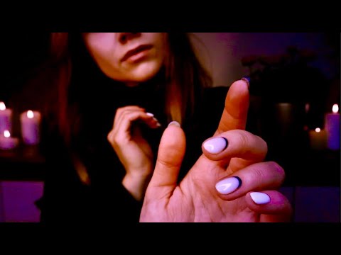 ASMR Hand Movement for Sleep no Talking with Relaxing Water Sounds | Slow & Close Visual Face Touch