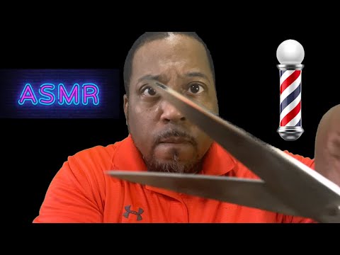 ASMR Best Haircut Ever Personal Attention | Roleplay Barber Shop hair Shave trimming role play
