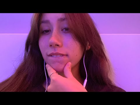 mouth sounds with lots of hand movements part 3 *lofi asmr*