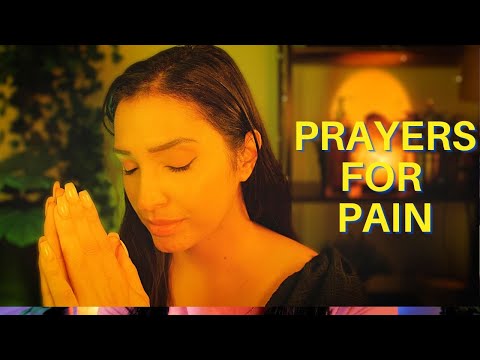 Christian ASMR | Prayers for People in Pain | Praying Over You , Reading the Bible