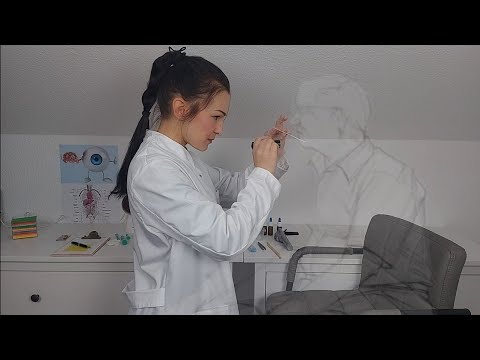ASMR ° The invisible patient ° medical examination roleplay °