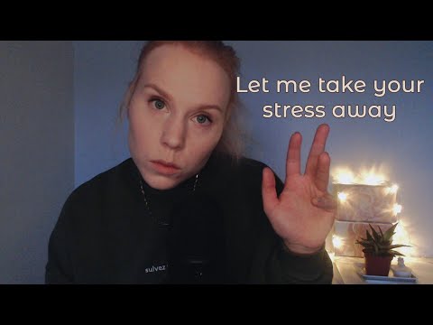 ASMR - Let me take your stress away | breathing, plugging, brushing