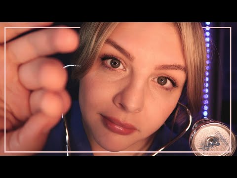 👩🏼‍⚕️💜 ASMR Waking You Up - Doctor Roleplay 💜👩🏼‍⚕️ - Personal Attention, Hand Movements, Focus